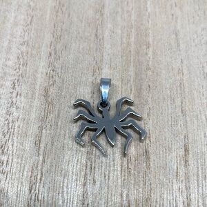 Silver Spider Pendant